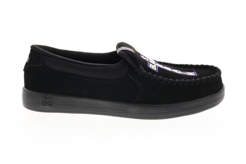 DC Black Sabbath Villain 2 Mens Black Nubuck Collaboration Sneakers Shoes