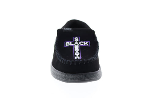 DC Black Sabbath Villain 2 Mens Black Nubuck Collaboration Sneakers Shoes