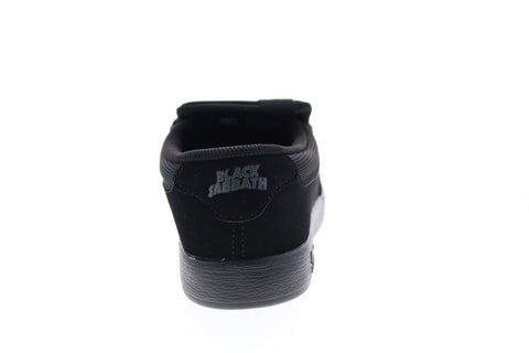 DC Black Sabbath Villain 2 Mens Black Nubuck Collaboration Sneakers Shoes