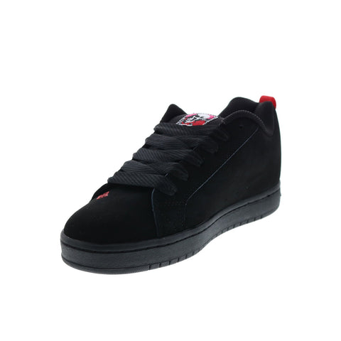 DC Andy Warhol Court Graffik SQ Mens Black Collaboration Sneakers Shoes