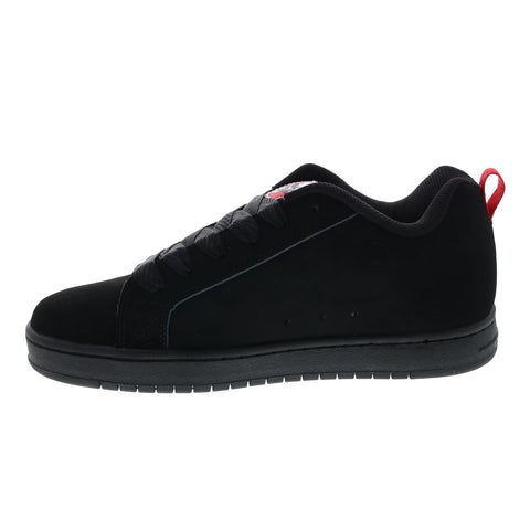 DC Andy Warhol Court Graffik SQ Mens Black Collaboration Sneakers Shoes