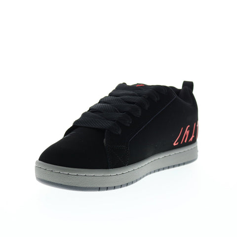 DC Star Wars Court Graffik Mens Black Nubuck Skate Inspired Sneakers Shoes