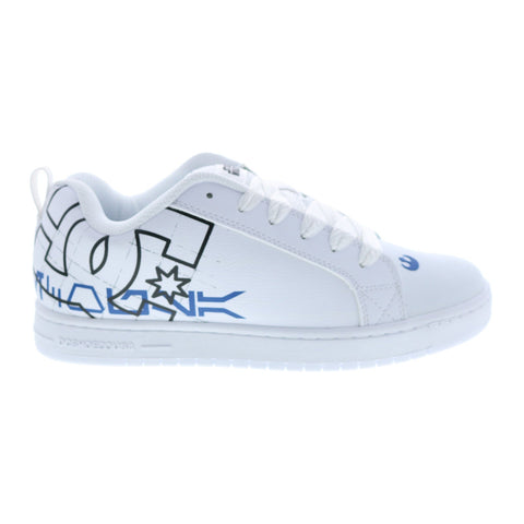 DC Star Wars Court Graffik Mens White Leather Lifestyle Sneakers Shoes