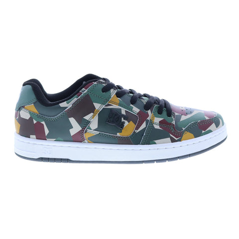 DC Star Wars Manteca 4 S ADYS100737-CMO Mens Green Leather Skate Sneakers Shoes