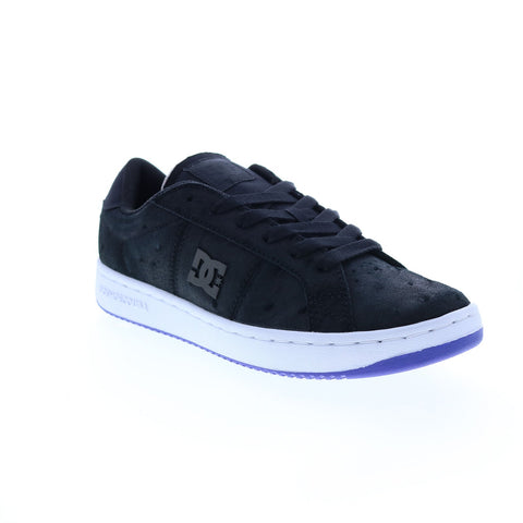 DC Striker Leather ADYS100746-KRK Mens Black Skate Inspired Sneakers Shoes