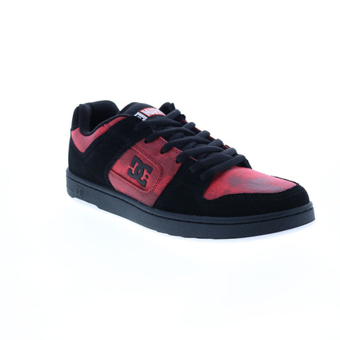 DC Deadpool Manteca 4 ADYS100751-BLR Mens Black Suede Skate Sneakers Shoes