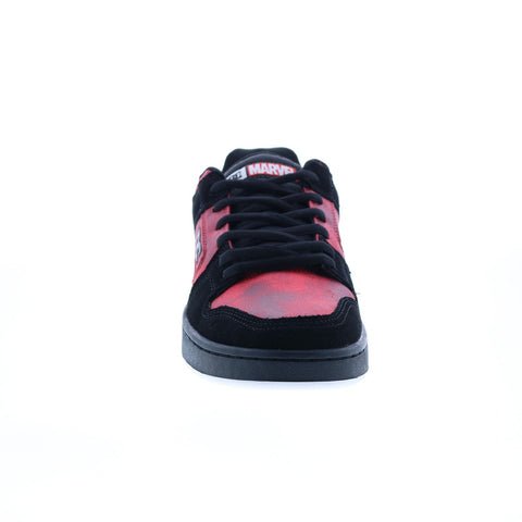 DC Deadpool Manteca 4 ADYS100751-BLR Mens Black Suede Skate Sneakers Shoes
