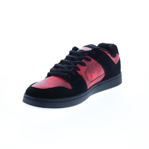 DC Deadpool Manteca 4 ADYS100751-BLR Mens Black Suede Skate Sneakers Shoes