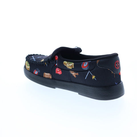DC Deadpool Villain 2 ADYS100752-BKN Mens Black Canvas Skate Sneakers Shoes
