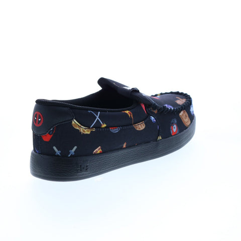 DC Deadpool Villain 2 ADYS100752-BKN Mens Black Canvas Skate Sneakers Shoes