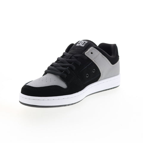 DC Manteca 4 ADYS100765-BLG Mens Black Leather Skate Inspired Sneakers Shoes