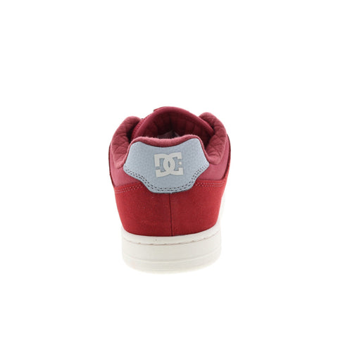 DC Manteca 4 S ADYS100766-BRK Mens Red Suede Skate Sneakers Shoes