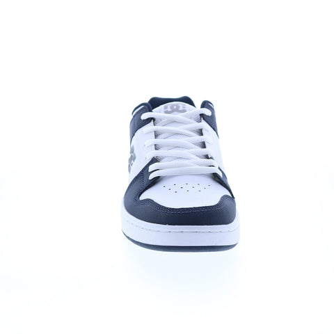 DC Manteca 4 S ADYS100766-DNW Mens Blue Leather Skate Inspired Sneakers Shoes