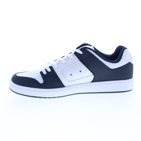 DC Manteca 4 S ADYS100766-DNW Mens Blue Leather Skate Inspired Sneakers Shoes