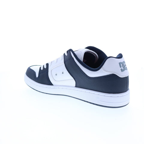 DC Manteca 4 S ADYS100766-DNW Mens Blue Leather Skate Inspired Sneakers Shoes