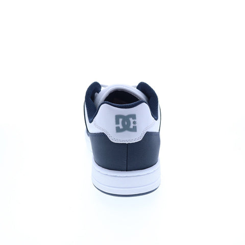 DC Manteca 4 S ADYS100766-DNW Mens Blue Leather Skate Inspired Sneakers Shoes