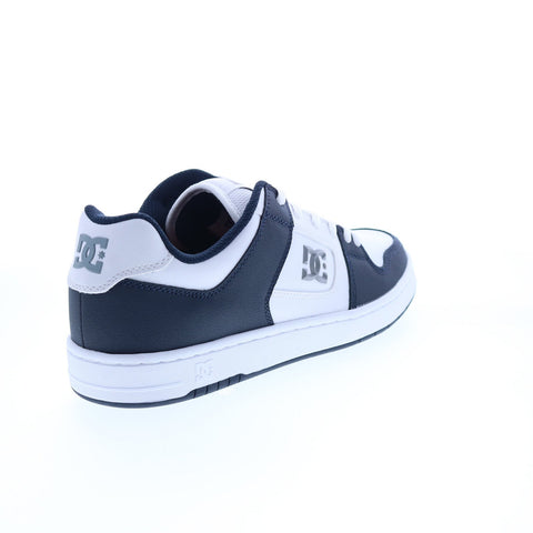 DC Manteca 4 S ADYS100766-DNW Mens Blue Leather Skate Inspired Sneakers Shoes