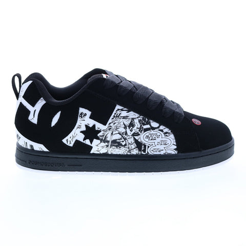 DC Deadpool Court Graffik ADYS100773-XKWR Mens Black Skate Sneakers Shoes