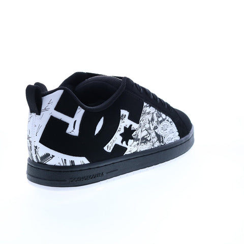DC Deadpool Court Graffik ADYS100773-XKWR Mens Black Skate Sneakers Shoes