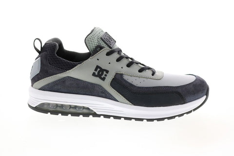 DC Vandium SE ADYS200067 Mens Gray Leather Skate Inspired Sneakers Shoes