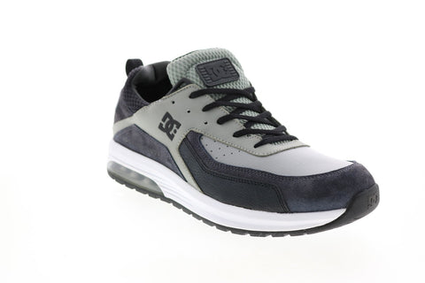 DC Vandium SE ADYS200067 Mens Gray Leather Skate Inspired Sneakers Shoes