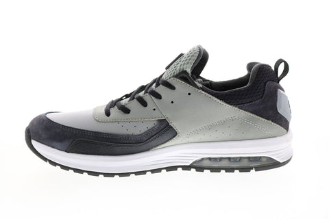 DC Vandium SE ADYS200067 Mens Gray Leather Skate Inspired Sneakers Shoes