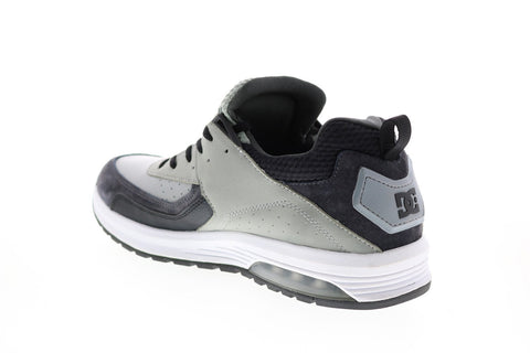 DC Vandium SE ADYS200067 Mens Gray Leather Skate Inspired Sneakers Shoes