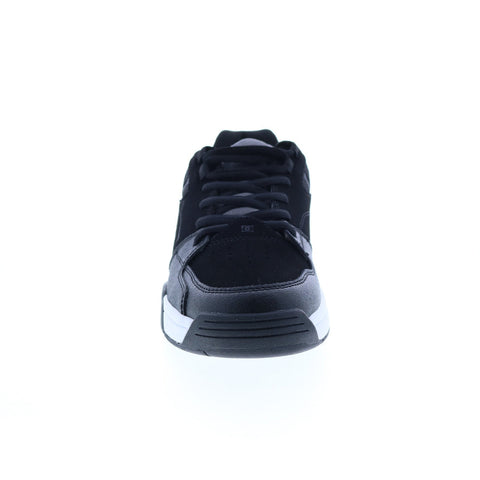 DC Versatile ADYS200075-BLO Mens Black Nubuck Skate Inspired Sneakers Shoes