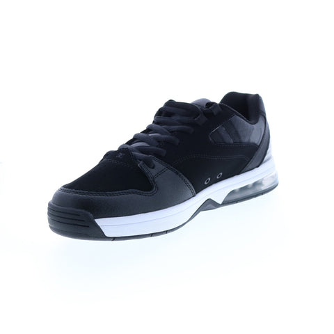 DC Versatile ADYS200075-BLO Mens Black Nubuck Skate Inspired Sneakers Shoes