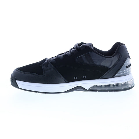 DC Versatile ADYS200075-BLO Mens Black Nubuck Skate Inspired Sneakers Shoes