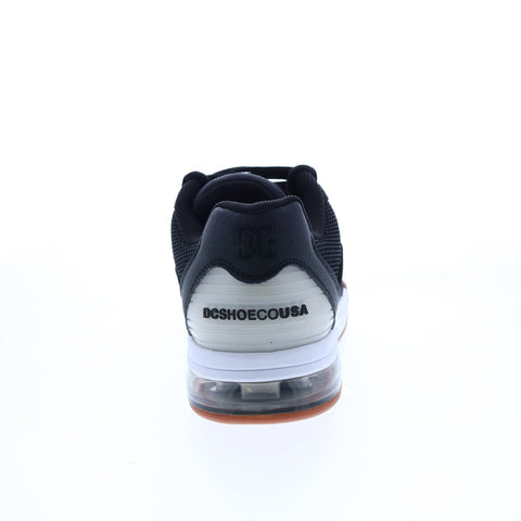 DC Versatile ADYS200075-BW6 Mens Black Leather Skate Inspired Sneakers Shoes