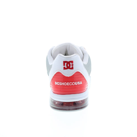 DC Versatile ADYS200075-WYR Mens White Leather Skate Sneakers Shoes