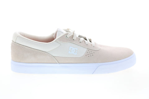 DC Switch S ADYS300104 Mens Beige Suede Skate Inspired Sneakers Shoes