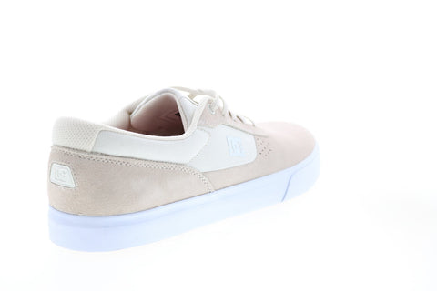 DC Switch S ADYS300104 Mens Beige Suede Skate Inspired Sneakers Shoes