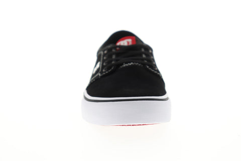 DC Trase SD ADYS300172 Mens Black Suede Lace Up Skate Sneakers Shoes