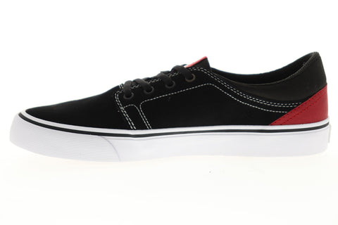 DC Trase SD ADYS300172 Mens Black Suede Lace Up Skate Sneakers Shoes