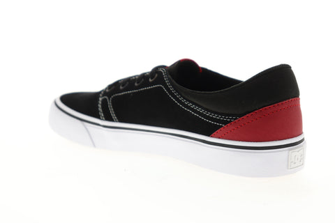 DC Trase SD ADYS300172 Mens Black Suede Lace Up Skate Sneakers Shoes