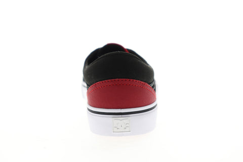DC Trase SD ADYS300172 Mens Black Suede Lace Up Skate Sneakers Shoes