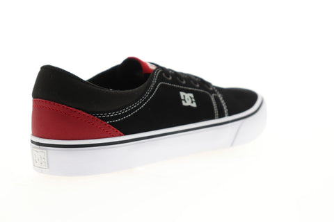 DC Trase SD ADYS300172 Mens Black Suede Lace Up Skate Sneakers Shoes
