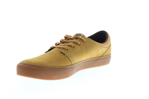 DC Trase SD ADYS300172 Mens Brown Suede Lace Up Skate Sneakers Shoes