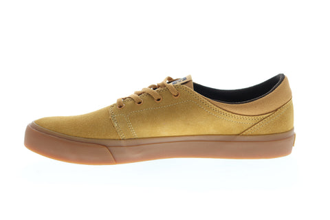 DC Trase SD ADYS300172 Mens Brown Suede Lace Up Skate Sneakers Shoes