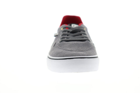 DC Rowlan SD ADYS300500 Mens Gray Suede Lace Up Skate Sneakers Shoes