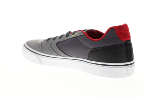 DC Rowlan SD ADYS300500 Mens Gray Suede Lace Up Skate Sneakers Shoes