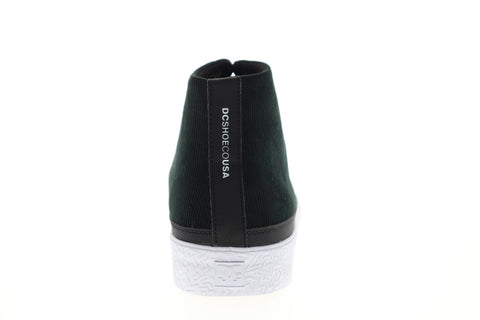 DC T-Funk Hi TX SE ADYS300559 Mens Black Canvas High Top Skate Sneakers Shoes