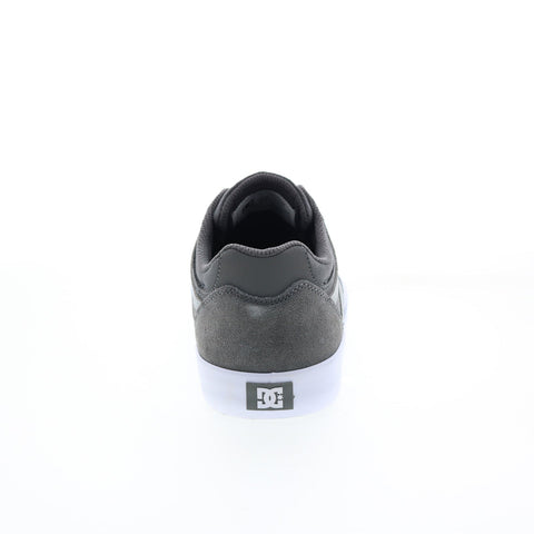 DC Kalis Vulc ADYS300569-DGT Mens Gray Suede Skate Inspired Sneakers Shoes
