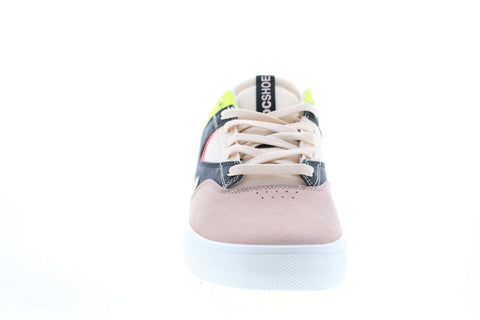 DC Kalis Vulc ADYS300569 Mens Pink Nubuck Skate Inspired Sneakers Shoes