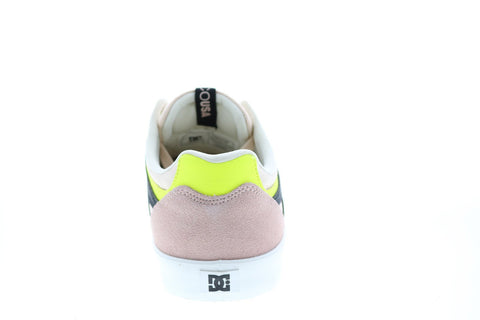 DC Kalis Vulc ADYS300569 Mens Pink Nubuck Skate Inspired Sneakers Shoes