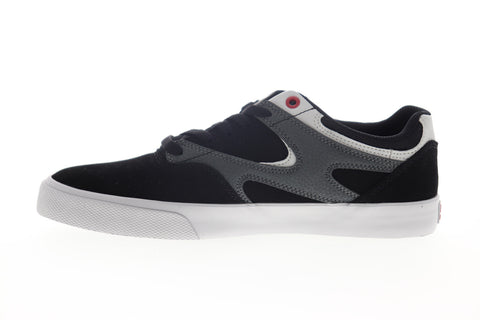 DC Kalis Vulc ADYS300569 Mens Black Suede Skate Inspired Sneakers Shoes
