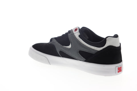 DC Kalis Vulc ADYS300569 Mens Black Suede Skate Inspired Sneakers Shoes