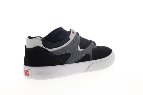 DC Kalis Vulc ADYS300569 Mens Black Suede Skate Inspired Sneakers Shoes